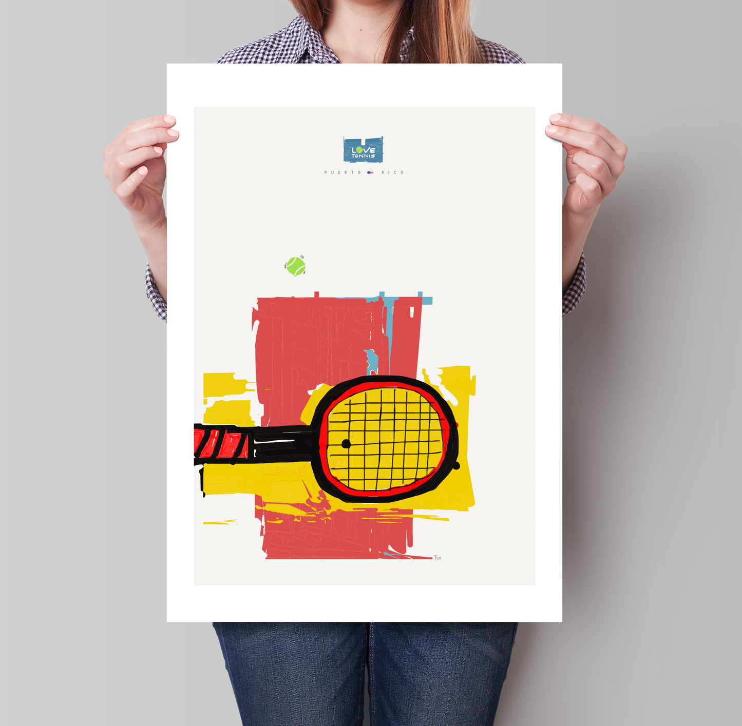 "Raqueta Miró"